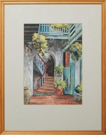 "French Quarter Courtyard"