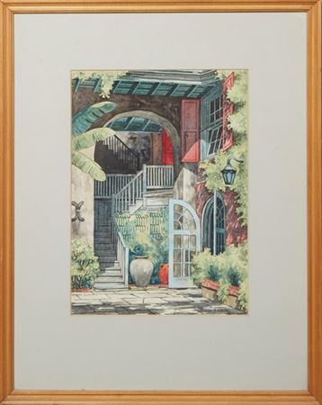 "Brulatour Courtyard"