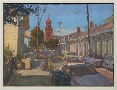 Sample artwork by Phil Sandusky (Born 1957), known for landscape, figure, still life - View similar artists and auction records