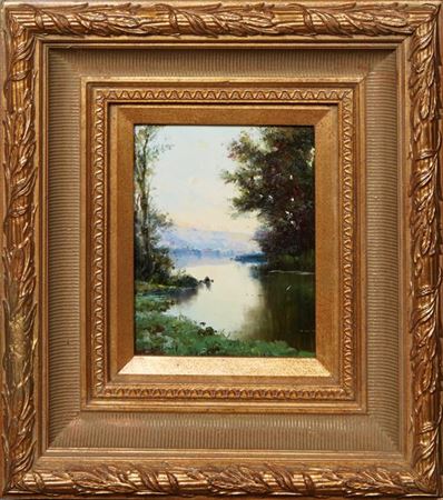 Sample artwork by Joan Colomer (Born 1965), known for bucolic landscape painting - View similar artists and auction records