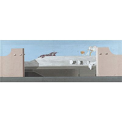 Scenografia per Orestea, Le Eumenidi by Duilio Cambellotti - Auction record, sale price, and art valuation. Compare with similar artists and explore comparable artworks.