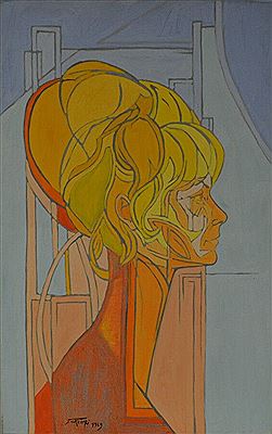 Portrait of a lady, 1969.