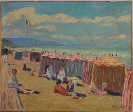 Cabins on the beach