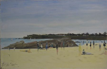 Yeu Island, the beach of Vieilles
