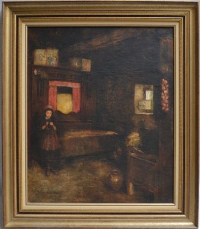 L'enfant au picot, région du Faouët