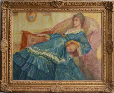 La robe bleue by Raphael Leon Leguilloux - Auction record, sale price, and art valuation. Compare with similar artists and explore comparable artworks.