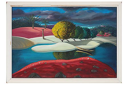 A Dreamscape by V A Sudiro - Auction record, sale price, and art valuation. Compare with similar artists and explore comparable artworks.