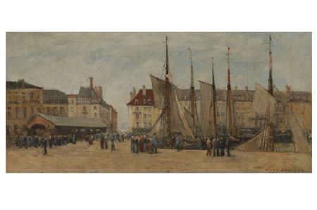 Sample artwork by Jules Lessore (1849 - 1892), known for painting - View similar artists and auction records