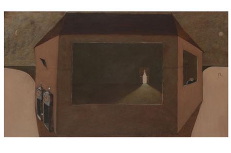 Time gives space a break by Andrew Lanyon - Auction record, sale price, and art valuation. Compare with similar artists and explore comparable artworks.