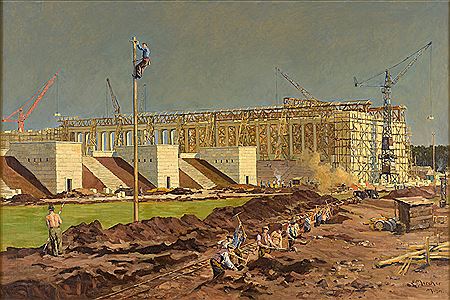 Construction of the zeppelin field