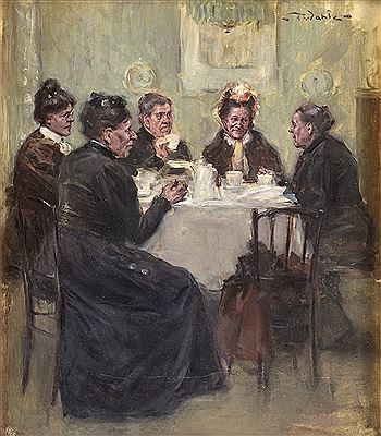 Collection of five paintings