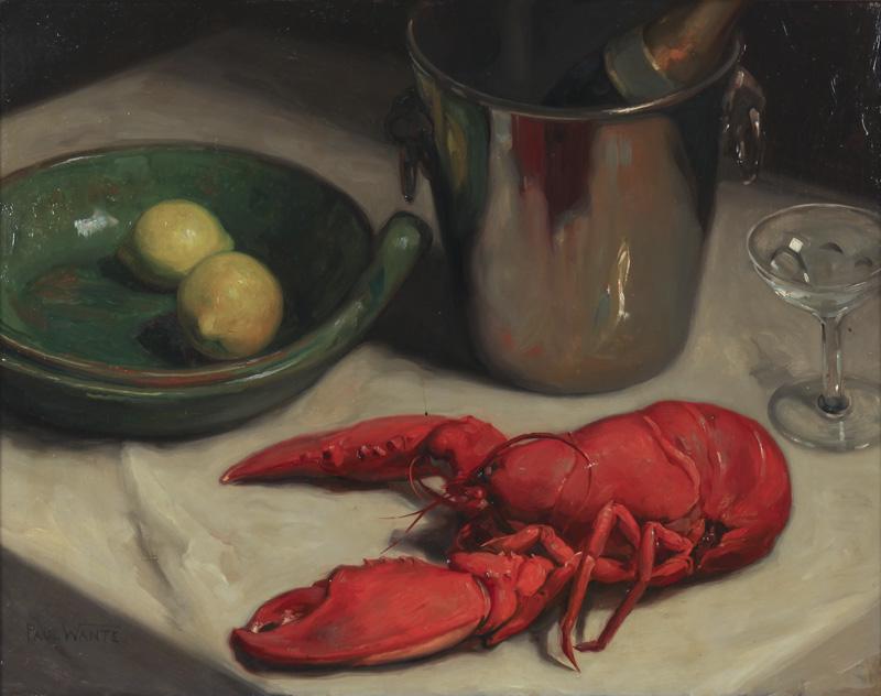 "Untitled (Still life with lobster and lemon)