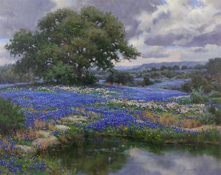 "Burst of Spring" by Mark Haworth - Auction record, sale price, and art valuation. Compare with similar artists and explore comparable artworks.