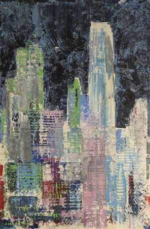 New-York, night, blue by Jacques Henri Lartigue - Auction record, sale price, and art valuation. Compare with similar artists and explore comparable artworks.