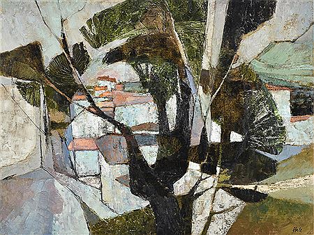 Sample artwork by Helen Hale (1936 - 2024), known for paintings - View similar artists and auction records