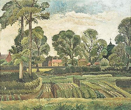 Village landscape