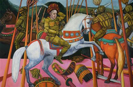 The Battle of San Romano, after Paolo Uccello