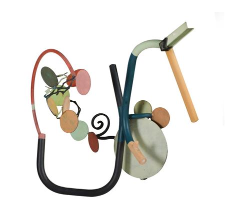 Painted Steel Construction by Dave Teer - Auction record, sale price, and art valuation. Compare with similar artists and explore comparable artworks.