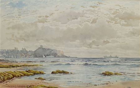 'Breakers in the South Bay' Scarborough by Edward H Simpson - Auction record, sale price, and art valuation. Compare with similar artists and explore comparable artworks.