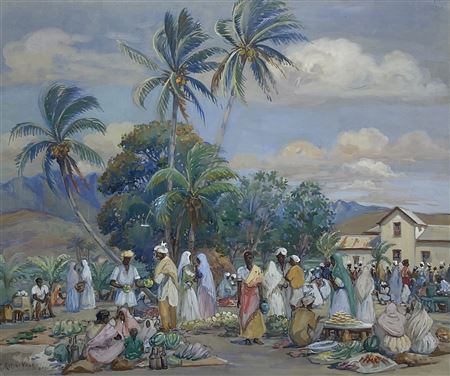 Sample artwork by Kathleen Arini Vane (1891 - 1965), known for painting - View similar artists and auction records