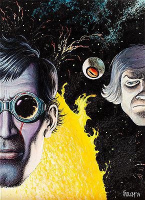 Sample artwork by Boguslaw Polch (1941 - 2020), known for comic book illustration, graphic art, book illustration, and storyboarding - View similar artists and auction records