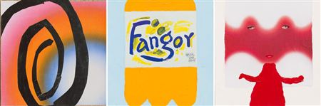 "Wojciech Fangor", z serii: "Male obrazy"