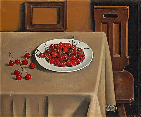 Still Life with Cherries