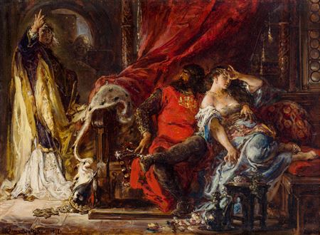 "Sw. Stanislaw karcacy Boleslawa Smialego", 1877