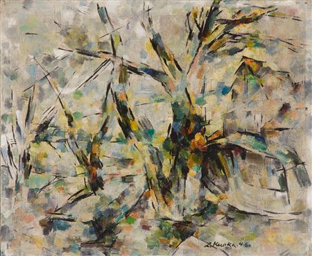 Landscape with trees, 1946