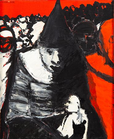 Sample artwork by Andrzej Konwerski (Born 1941), known for painting - View similar artists and auction records