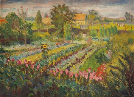 A VILLAGE GARDEN