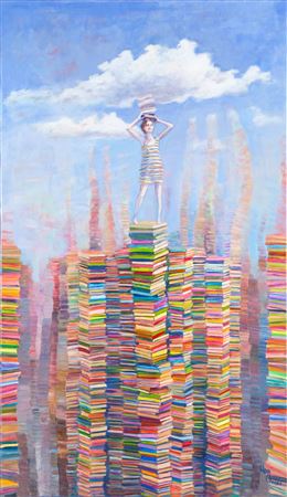 Sample artwork by Katarzyna Oronska (Born 1984), known for painting - View similar artists and auction records