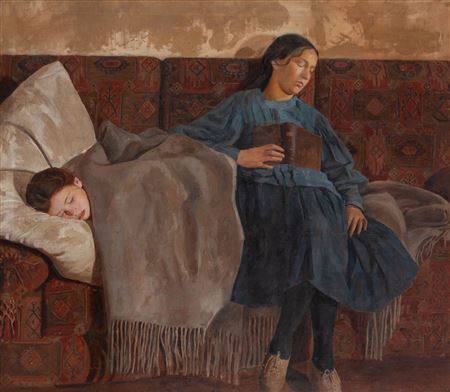 "U chorej siostry", 1905