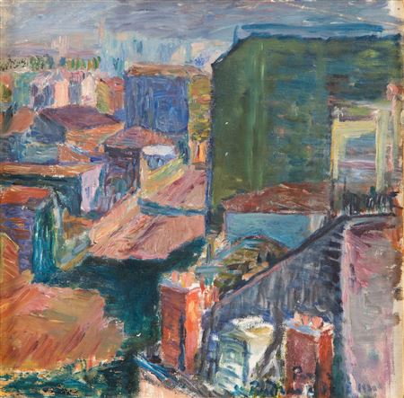 Paris' rooftops, 1930