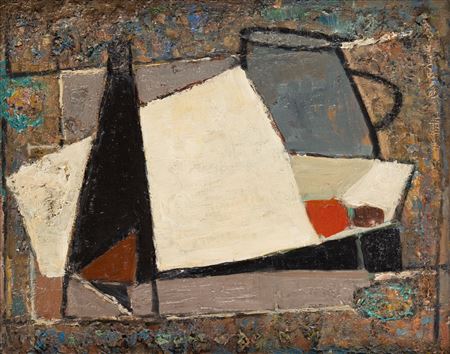 Still life with a grey jar by Maria Ritter - Auction record, sale price, and art valuation. Compare with similar artists and explore comparable artworks.