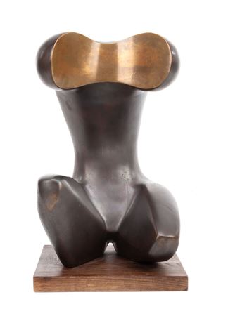 Sample artwork by Tadeusz Lodziana (1920 - 2011), known for sculpture, modern, minimalist forms - View similar artists and auction records