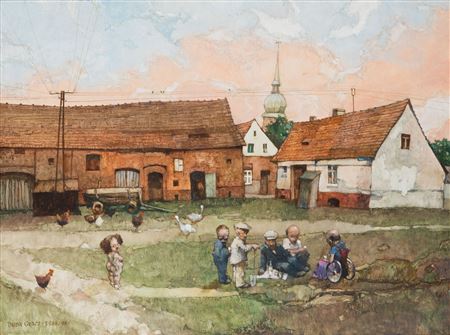 Sample artwork by Jerzy Duda Gracz (1941 - 2004), known for painting - View similar artists and auction records