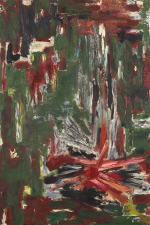 Composition, 1958-60 by Zbigniew Tymoszewski - Auction record, sale price, and art valuation. Compare with similar artists and explore comparable artworks.