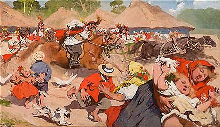 Wesele krakowskie, po 1910 by Wlodzimierz Tetmayer - Auction record, sale price, and art valuation. Compare with similar artists and explore comparable artworks.