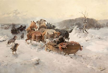 Attack of wolves