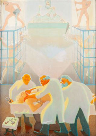 "Long Live Young" by Marian Konarski - Auction record, sale price, and art valuation. Compare with similar artists and explore comparable artworks.