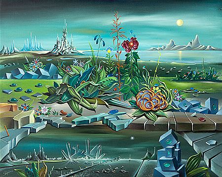 Surreal landscape
