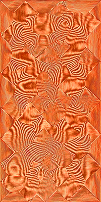 Sample artwork by George H (Hairbrush) Tjungurrayi (Born c.1937), known for aboriginal painting - View similar artists and auction records