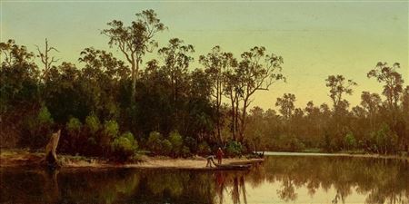 TWILIGHT, RIVER GOULBURN, VICTORIA, 1878