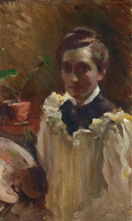 Sample artwork by Josephine Muntz-Adams (1862 - 1949), known for painting - View similar artists and auction records