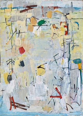 LINES ON THE GREY WALL, 1967