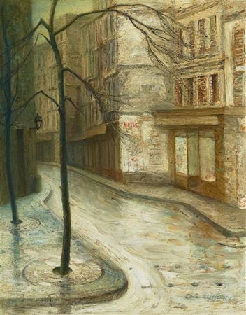A STREET IN PARIS, c.1942