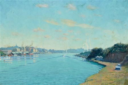 Sample artwork by Frances Vida Lahey (1882 - 1968), known for painting - View similar artists and auction records