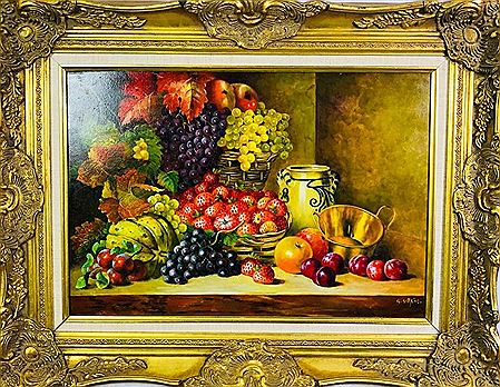 "COMPOSITION AUX FRUITS" by Gyorgy Voros - Auction record, sale price, and art valuation. Compare with similar artists and explore comparable artworks.
