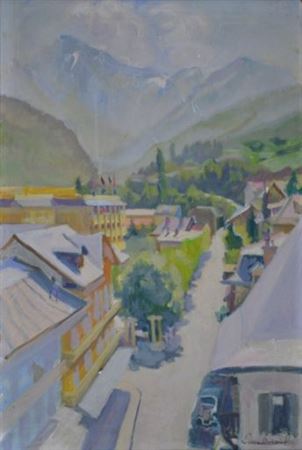 "BRIDES LES BAINS " by Lina Pavil - Auction record, sale price, and art valuation. Compare with similar artists and explore comparable artworks.